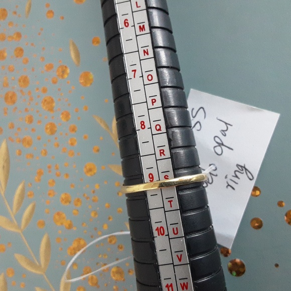 Welo opal sterling silver ring - Picture 2 of 11